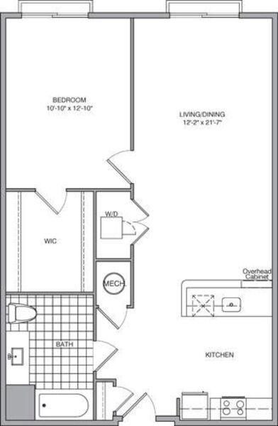 1 bedroom I_201-215