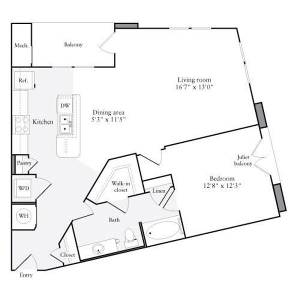 1 Bedroom G