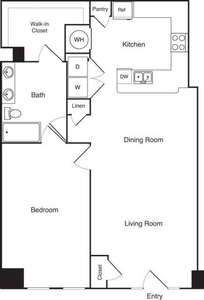 1 Bedroom A1