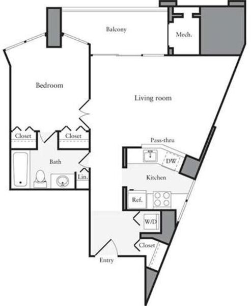 1 Bedroom B
