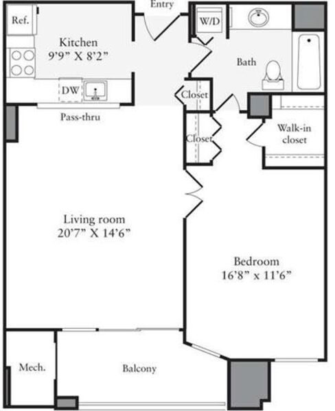 1 Bedroom I