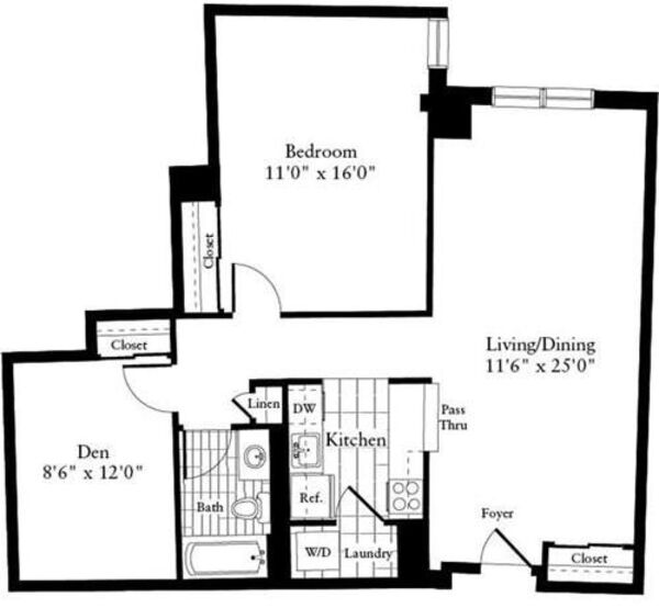 1 Bedroom R