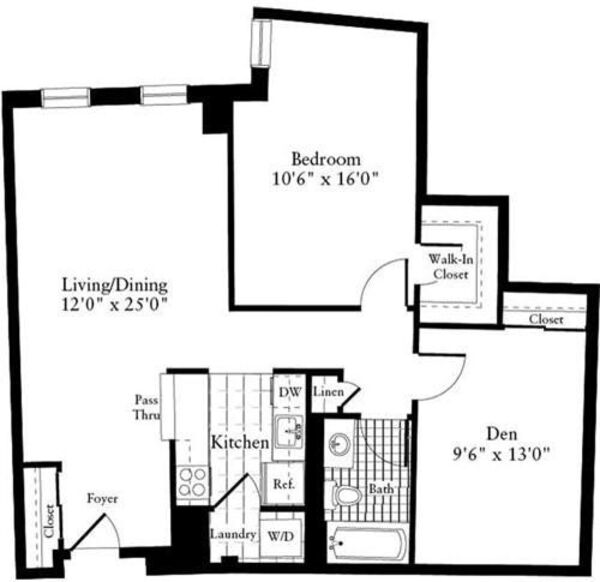 1 Bedroom S