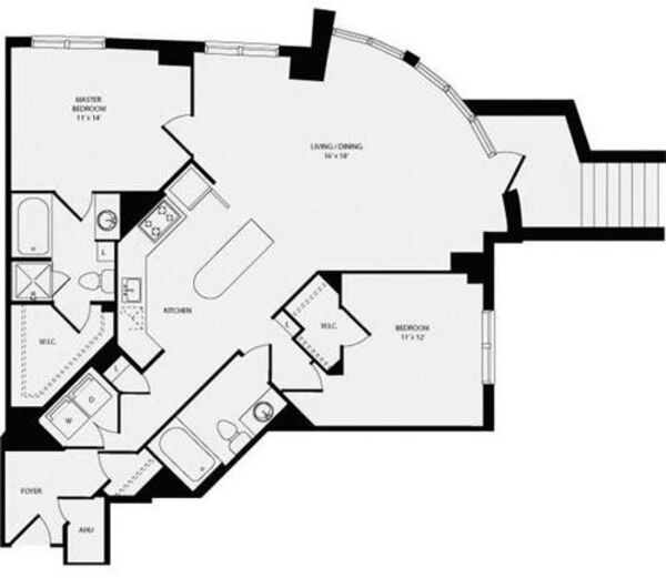 2 Bedrooms OO