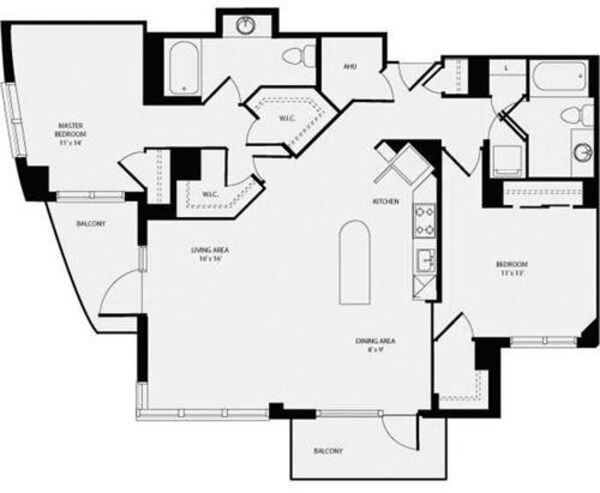 2 Bedrooms RR