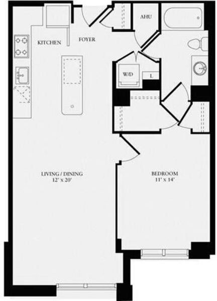 1 Bedroom L