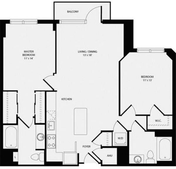 2 Bedrooms H
