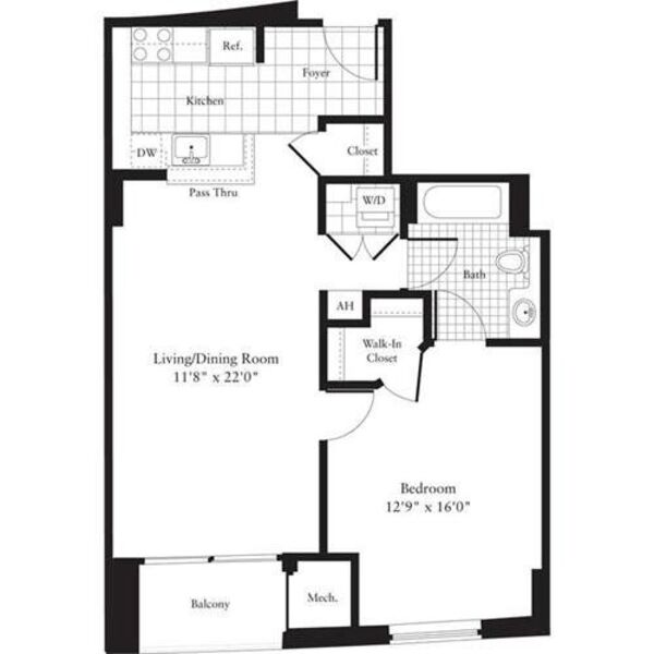 1 Bedroom G