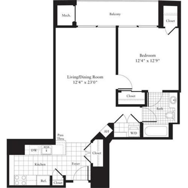 1 Bedroom H