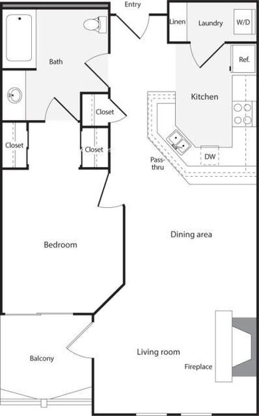 1 Bedroom A