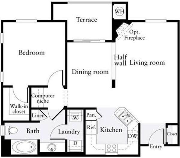 1 Bedroom D