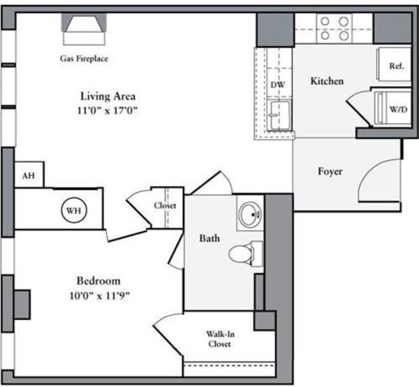 1 Bedroom A