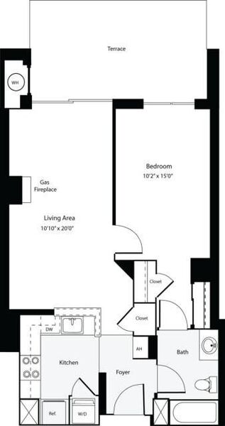 1 Bedroom F