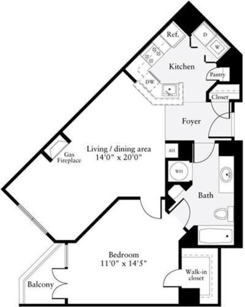 1 Bedroom H