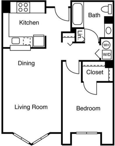 1 Bedroom B