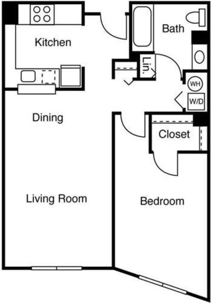 1 Bedroom K