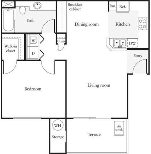 1 Bedroom A
