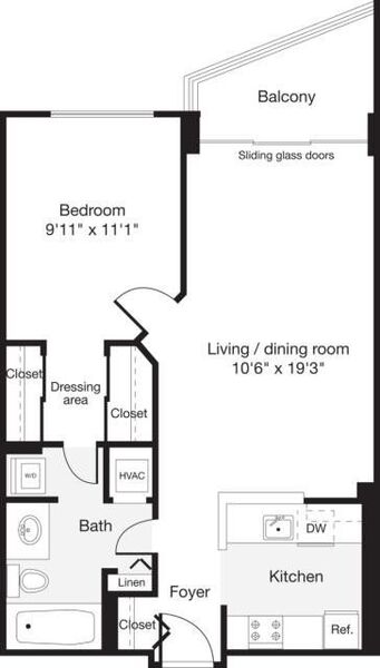 1 Bedroom A