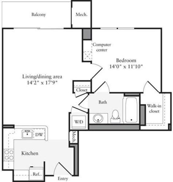 1 Bedroom B