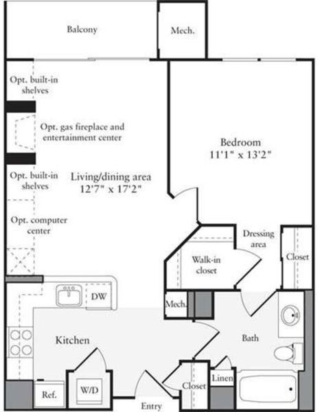 1 Bedroom C