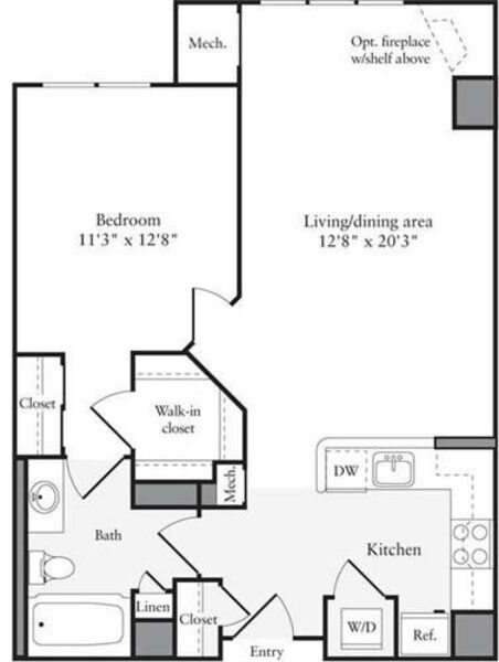 1 Bedroom G