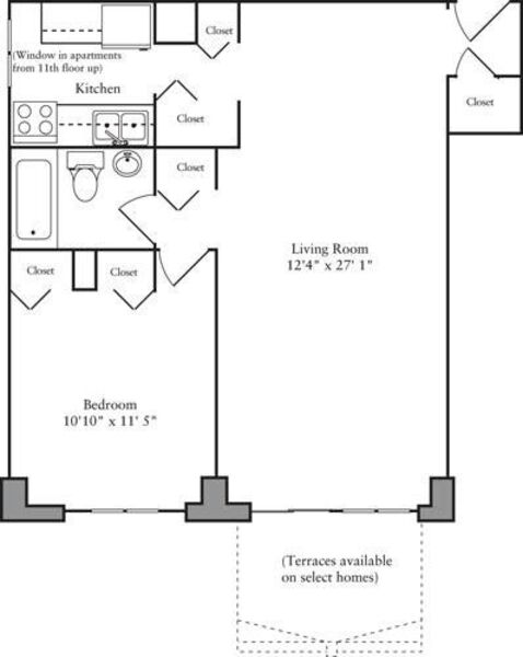 1 Bedroom F