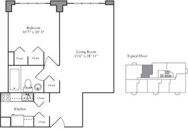1 Bedroom H