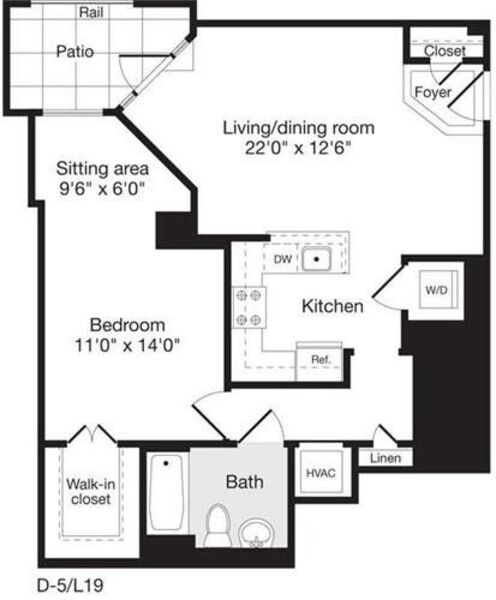1 Bedroom P