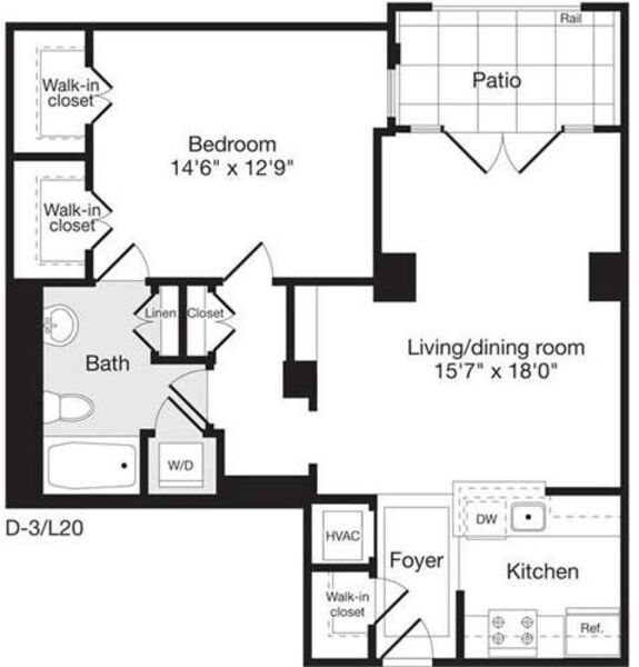 1 Bedroom S