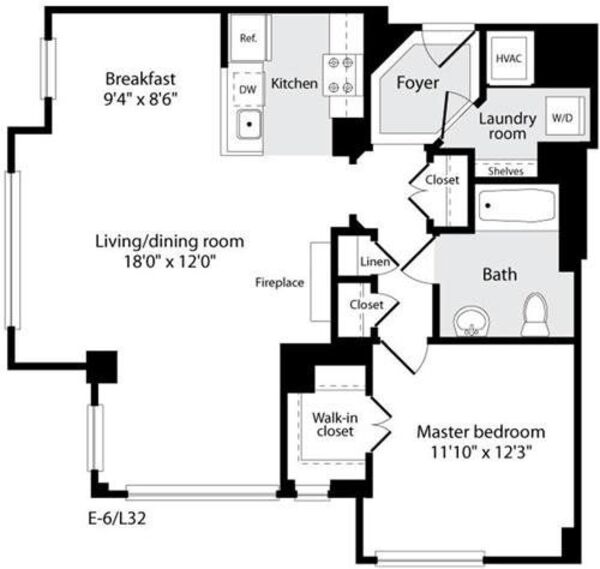 1 Bedroom EE