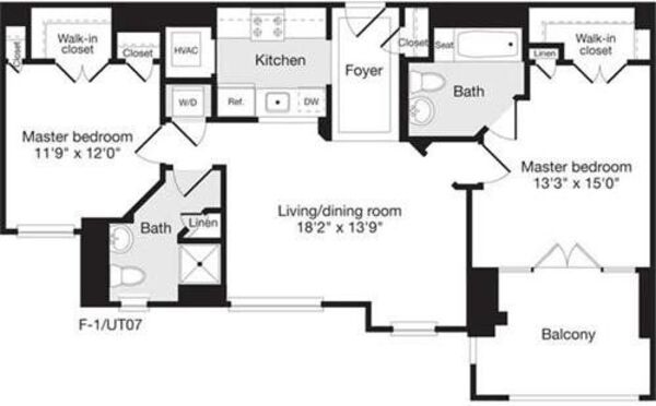 2 Bedrooms C