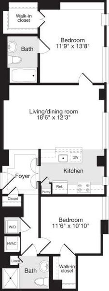2 Bedrooms D