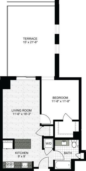 1 Bedroom D