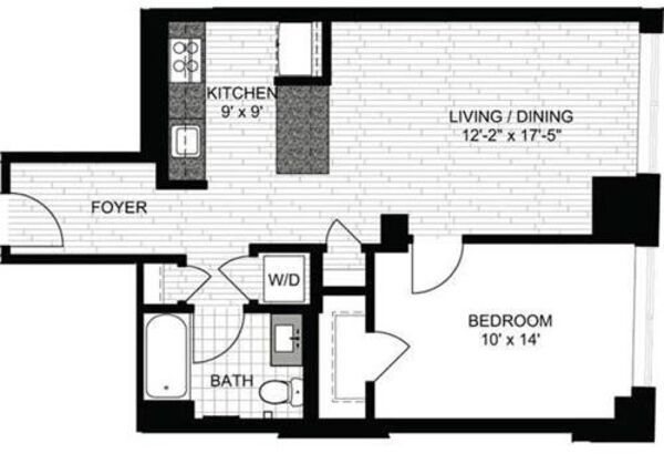 1 Bedroom E