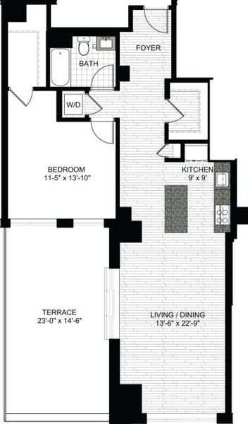 1 Bedroom FF
