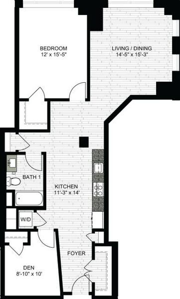 1 Bedroom PP