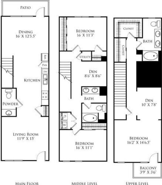 3 Bedroom TS