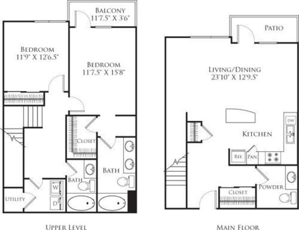 2 Bedroom TF