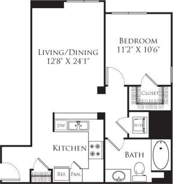 1 Bedroom E