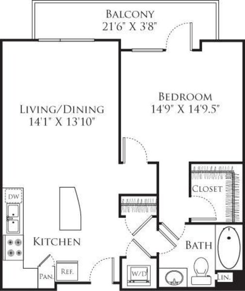 1 Bedroom L
