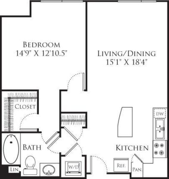 1 Bedroom J