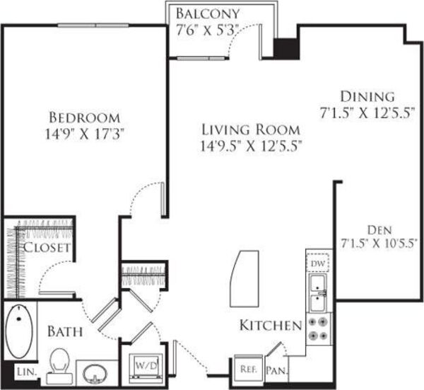 1 Bedroom K