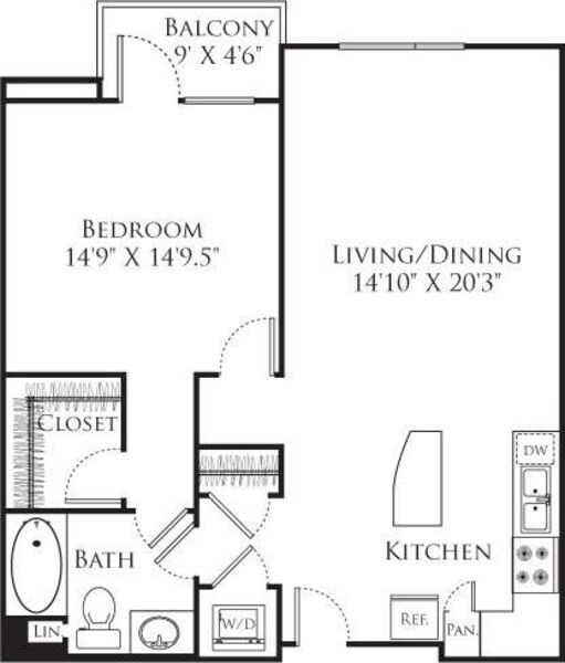 1 Bedroom M