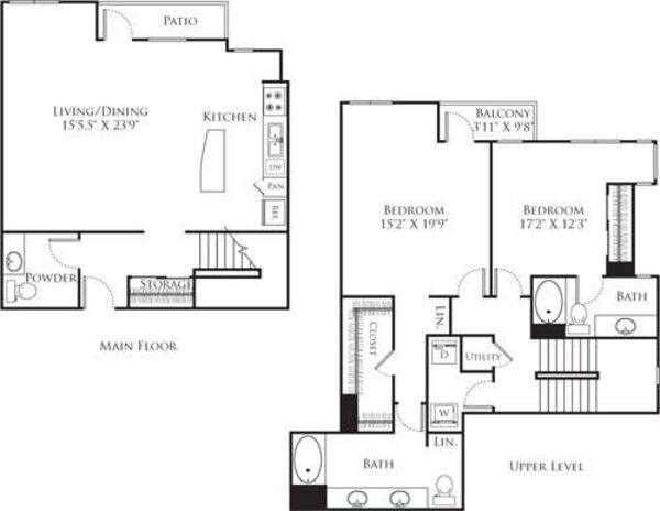 2 Bedroom TV