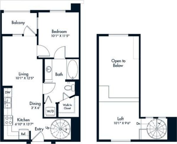 1 Bed- U01 Loft