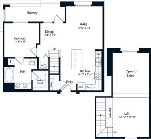 1 Bed- U21 Loft 961
