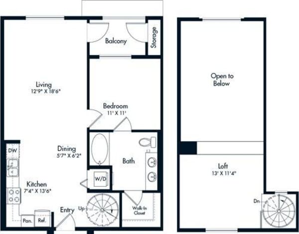 1 Bed- U20 Loft