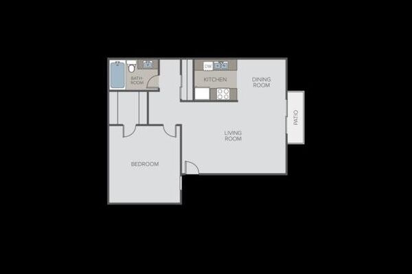 1 Bed 1 Bath