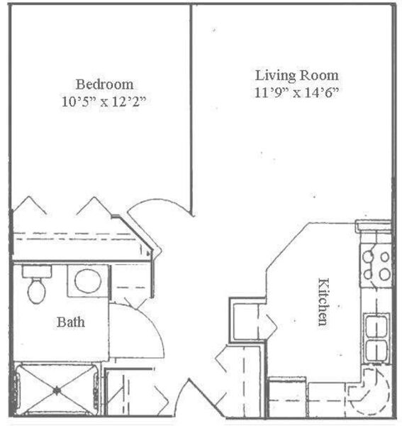 1 Bedroom B