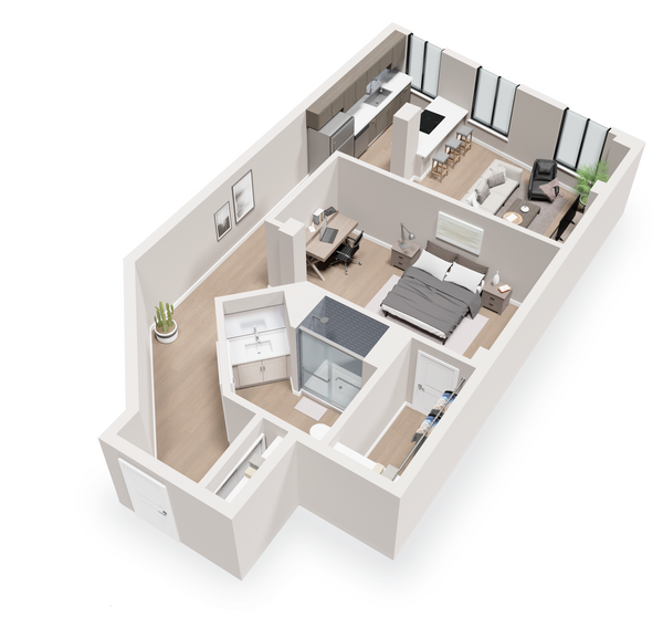 1 Bedroom - 05